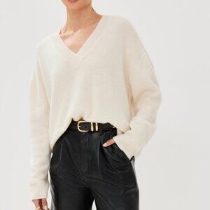 Anine Bing Lee Sweater in Ivory